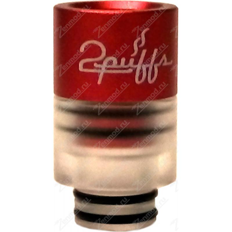 Фото и внешний вид — Дриптип 510 2 puffs компонентный красный