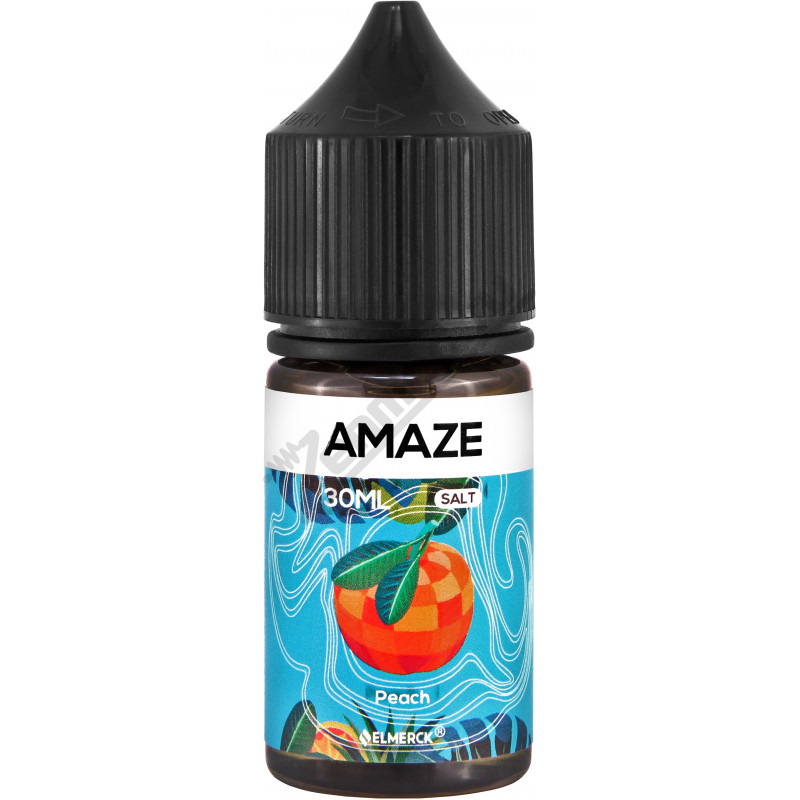 Фото и внешний вид — Amaze SALT - Peach 30мл