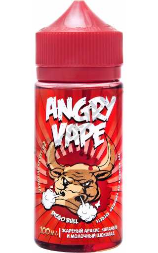 Angry Vape - Diego Bull (Арахис) 100мл