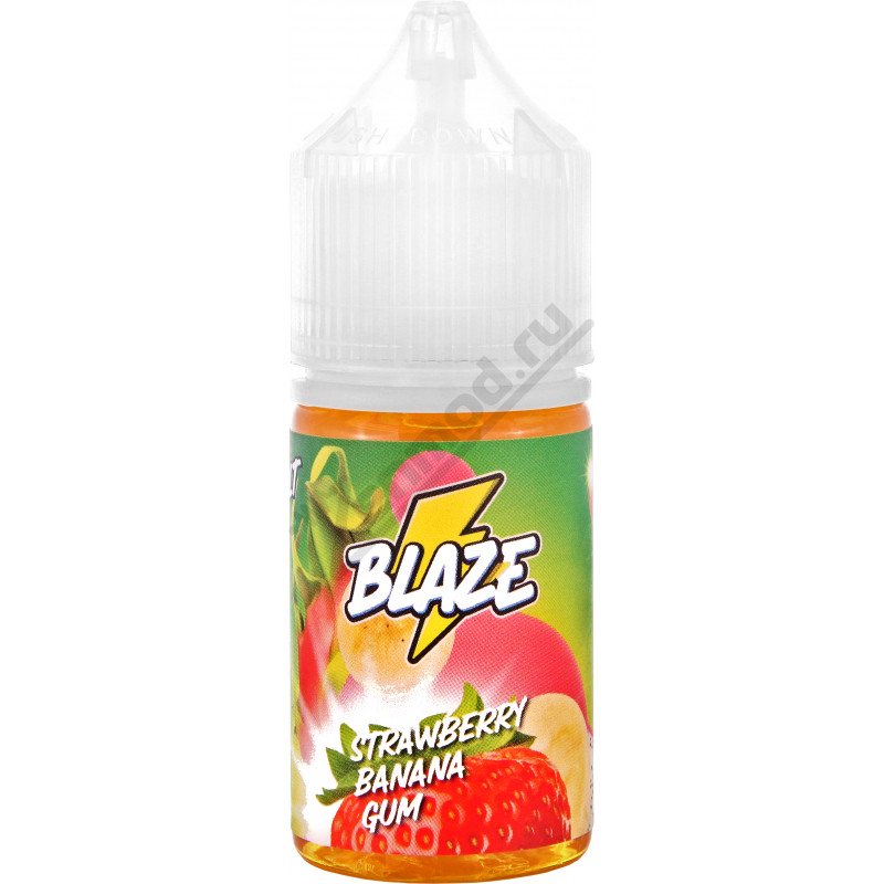 Фото и внешний вид — BLAZE SALT - Strawberry Banana Gum 30мл