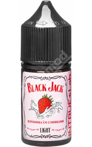 Black Jack Fruit SALT - Клубника со Сливками 30мл