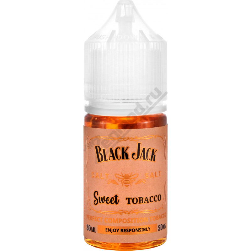Фото и внешний вид — Black Jack SALT - Sweet Tobacco 30мл