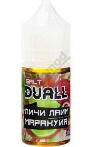 DUALL SALT - Личи, Лайм, Маракуйя 30мл