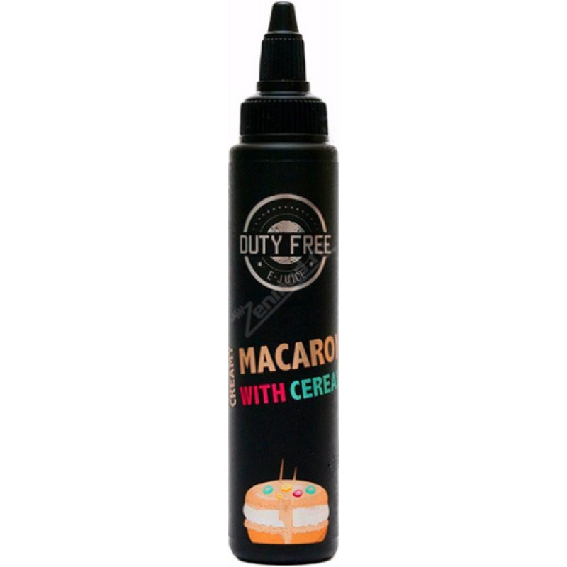 Фото и внешний вид — DUTY FREE BLACK - Creamy Macaron with Cereals 70мл