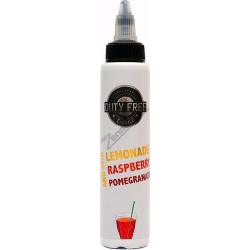 Фото и внешний вид — DUTY FREE WHITE - Lemonade with Raspberry and Pomegranate 70мл