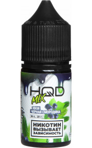 HQD Mix SALT - Хвоя Черная Смородина 30мл