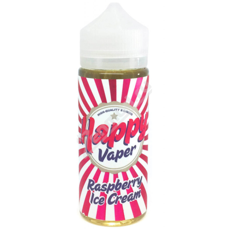 Фото и внешний вид — Happy Vaper - Raspberry Ice Cream 120мл