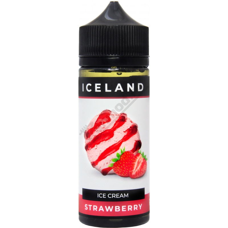 Фото и внешний вид — ICELAND - Strawberry 120мл