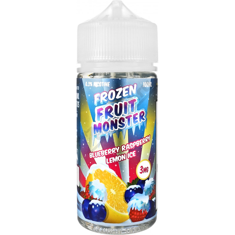 Фото и внешний вид — Fruit Monster Frozen - Blueberry Raspberry Lemon Ice 100мл