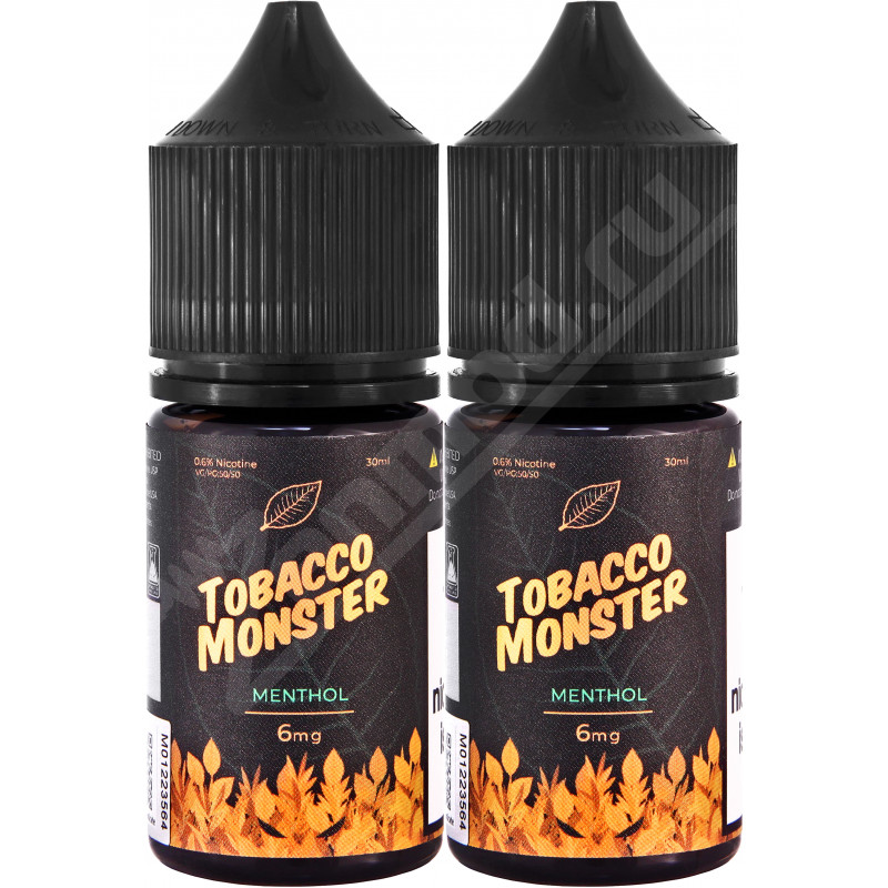 Фото и внешний вид — Tobacco Monster - Menthol 2x30мл