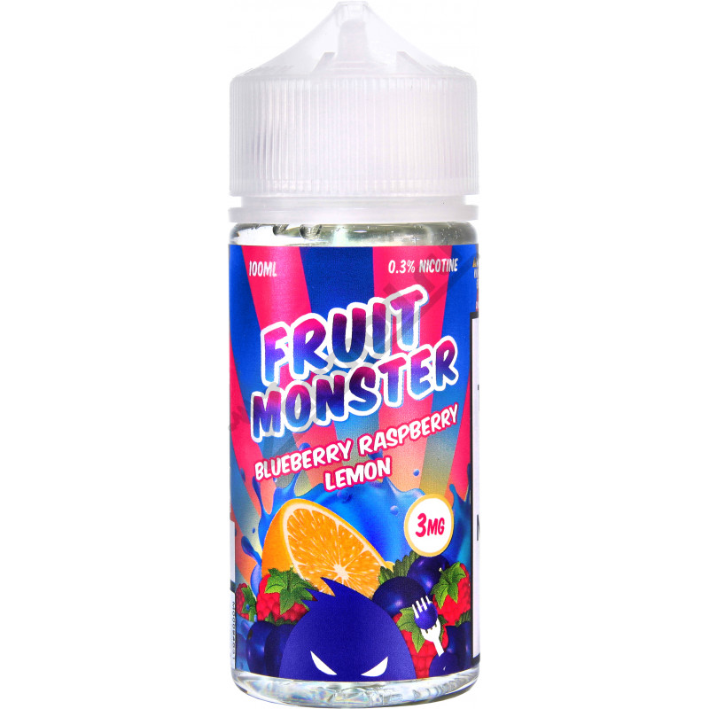 Фото и внешний вид — Fruit Monster (USA) - Blueberry Raspberry Lemon 100мл