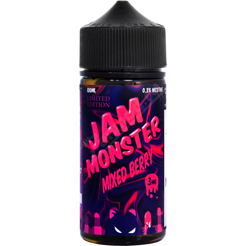 Фото и внешний вид — Jam Monster (USA) - Mixed Berry 100мл