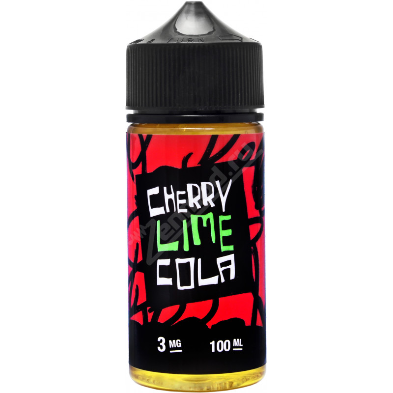 Фото и внешний вид — Juice Man - Cherry Lime Cola 100мл
