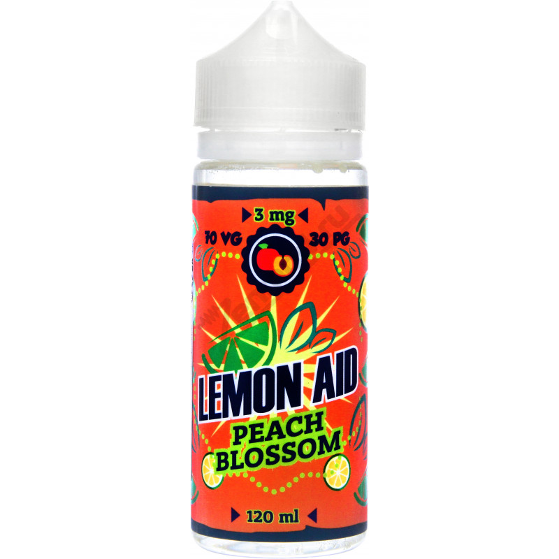 Фото и внешний вид — Lemon Aid - Peach Blossom 120мл