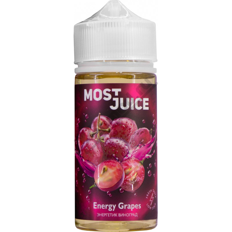 Фото и внешний вид — MOST JUICE - Energy Grapes 100мл