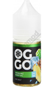 OGGO FRUITS DOUBLE ICE SALT - Ананас Кактус 30мл