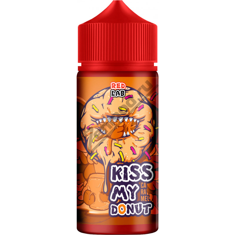 Фото и внешний вид — RedLab KISS MY DONUTS - Caramel 100мл