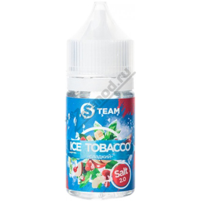 Фото и внешний вид — S Team Salt 2.0 - Ice Tobacco Сладкий 30мл