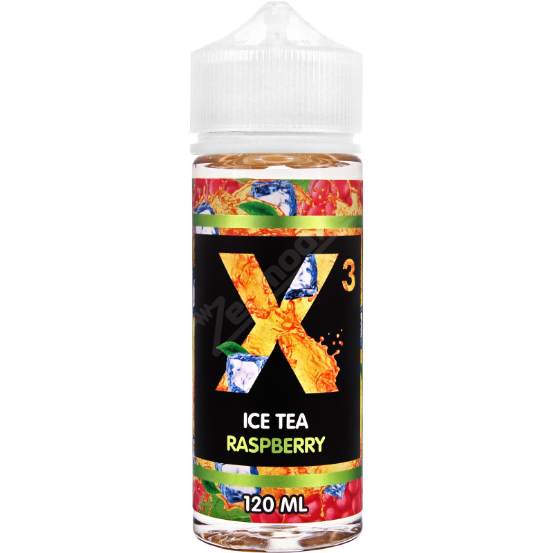 Фото и внешний вид — X-3 Ice Tea - Raspberry 120мл