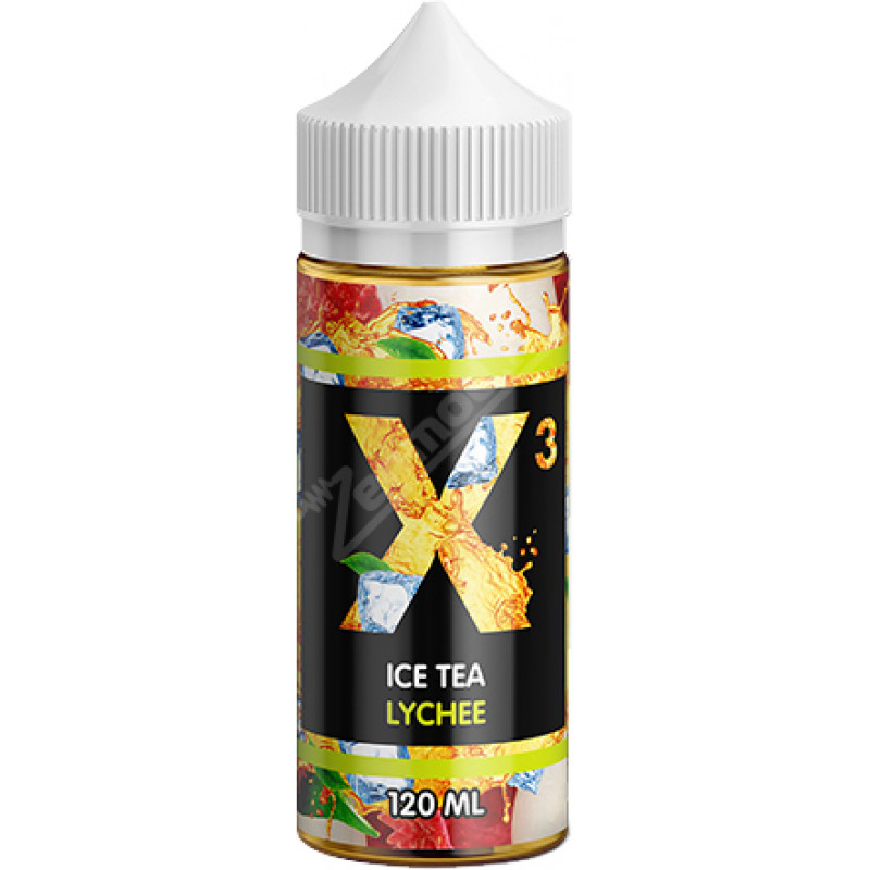 Фото и внешний вид — X-3 Ice Tea - Lychee 120мл