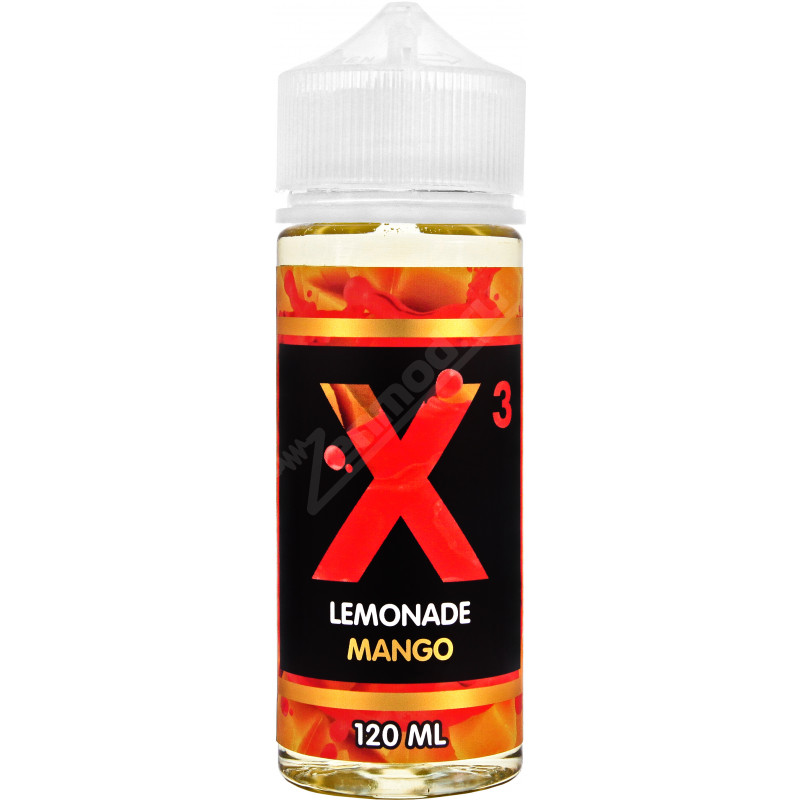 Фото и внешний вид — X-3 Lemonade - Mango 120мл