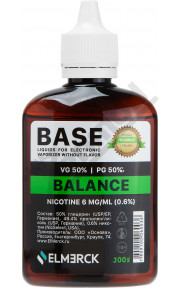 Основа NICSELECT Balance 100мл 6мг