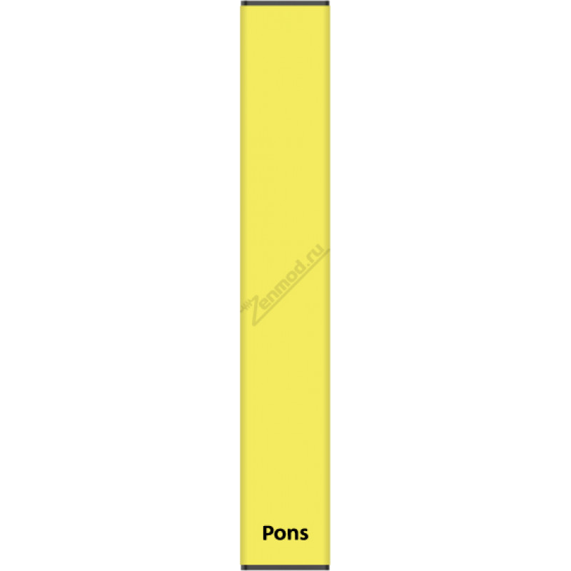 Фото и внешний вид — Pons Disposable Device - Lemon Ice