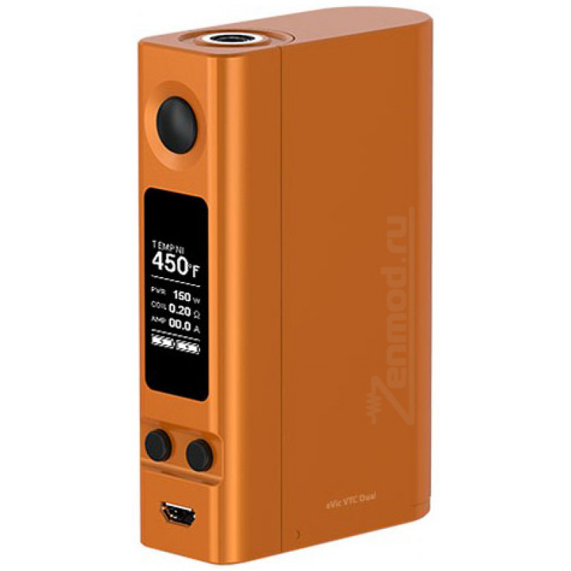 Фото и внешний вид — Joyetech eVic VTC Dual 150W Orange