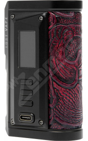 Lost Vape Centaurus Quest BF Box Mod Black Ukiran Leather